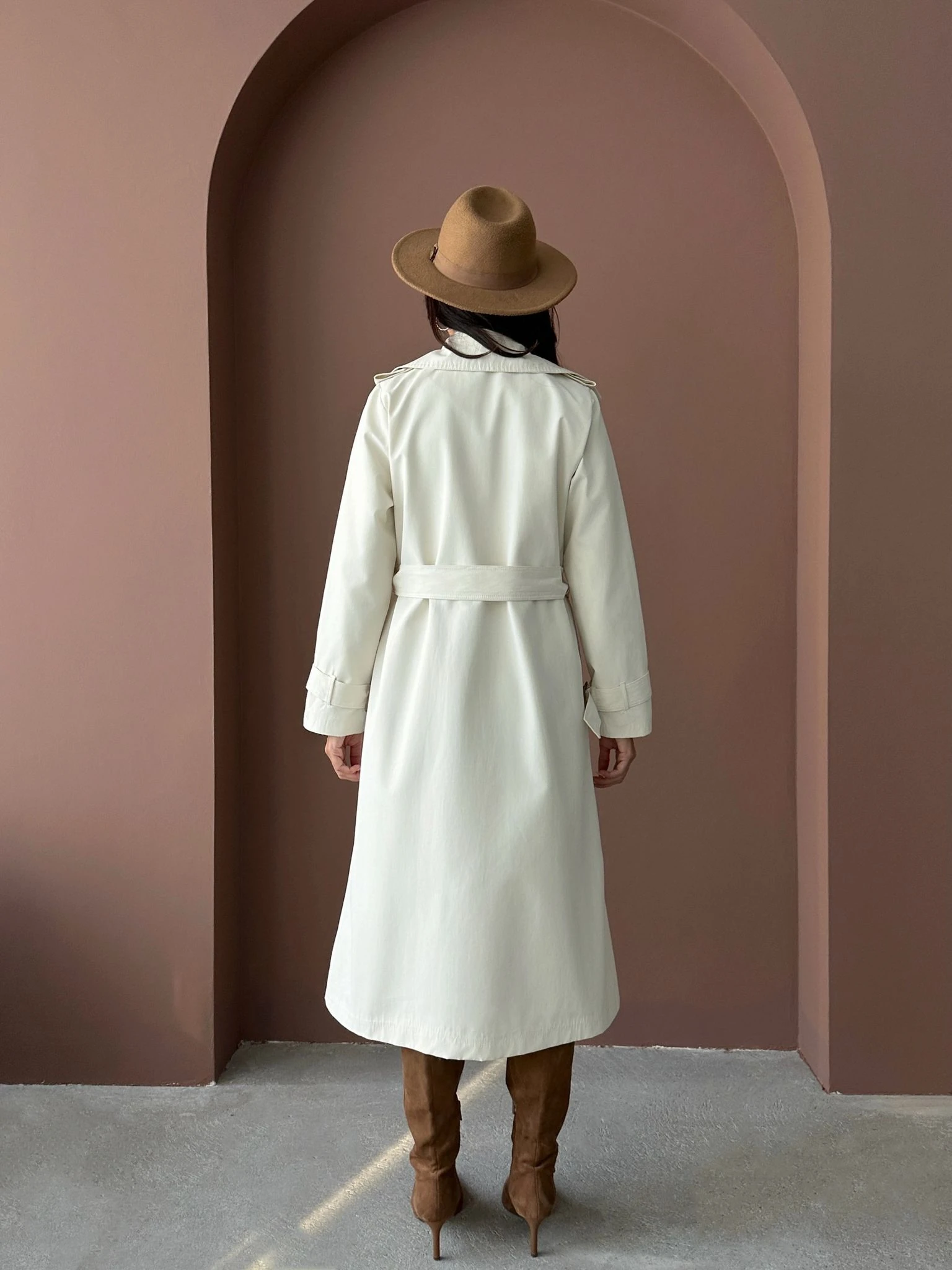 PREMİUM KALİTE KUŞAKLI TRENÇKOT