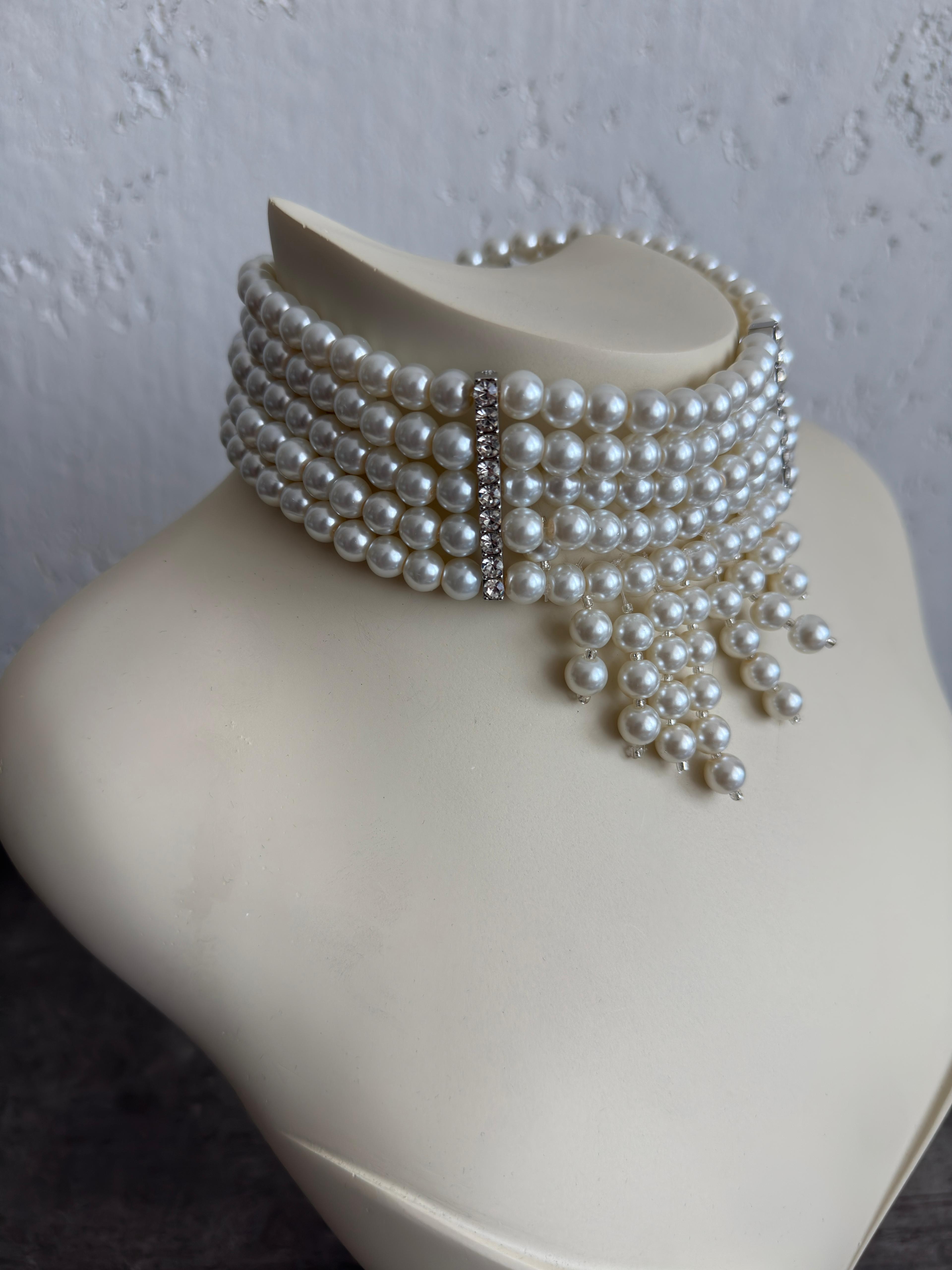 İNCİ DETAY CHOKER