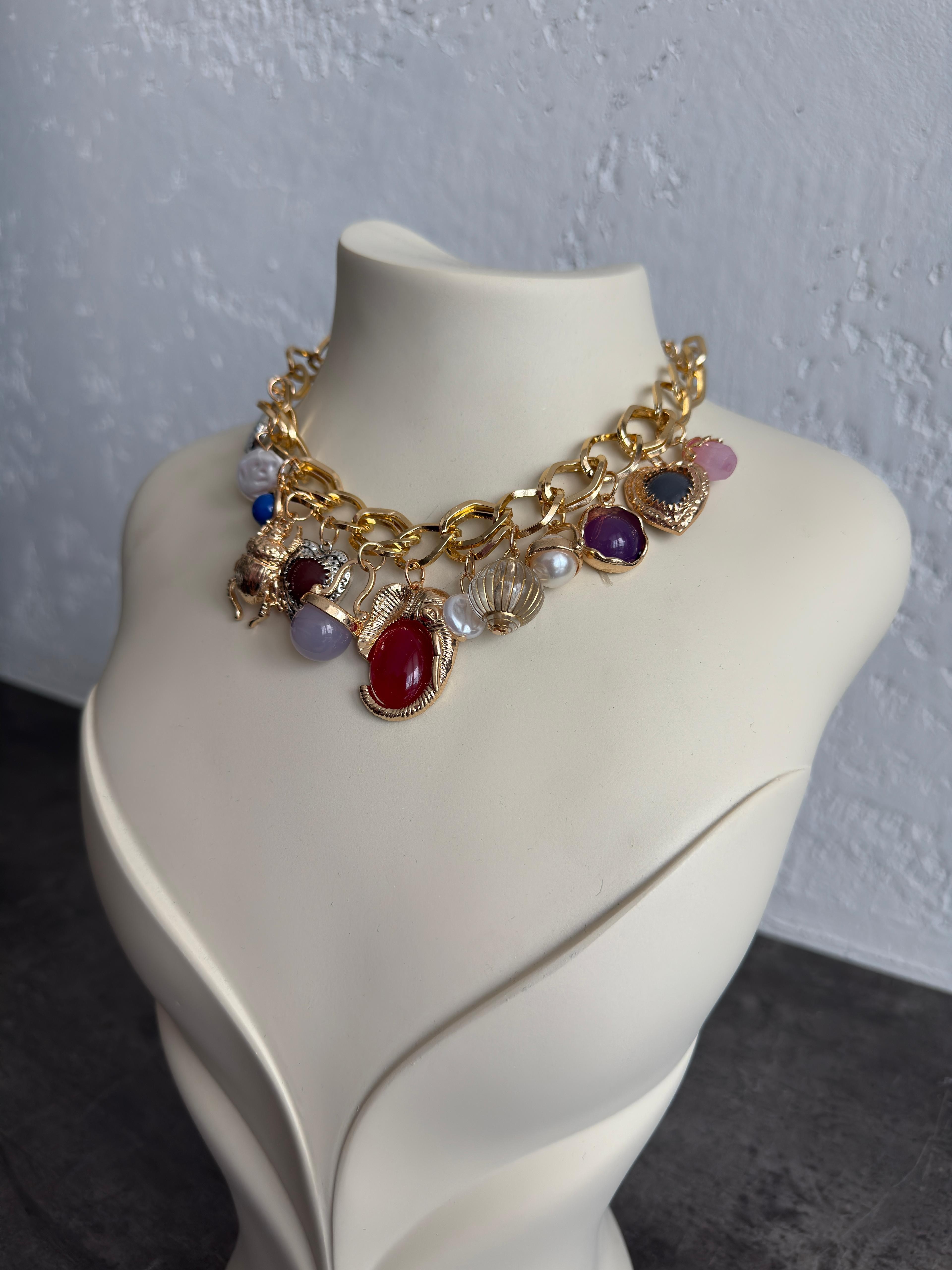 VİNTAGE CHARM KOLYE