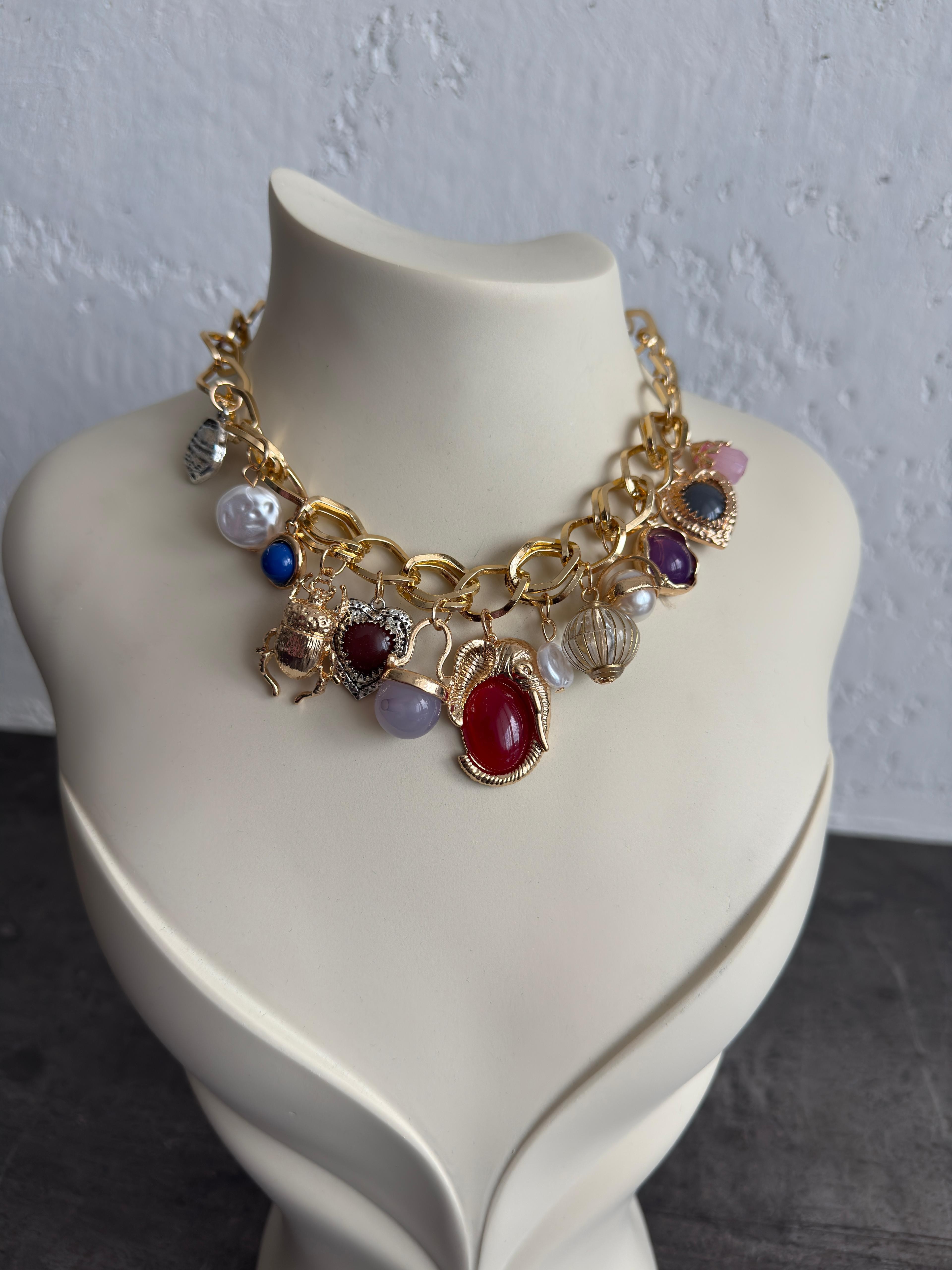 VİNTAGE CHARM KOLYE