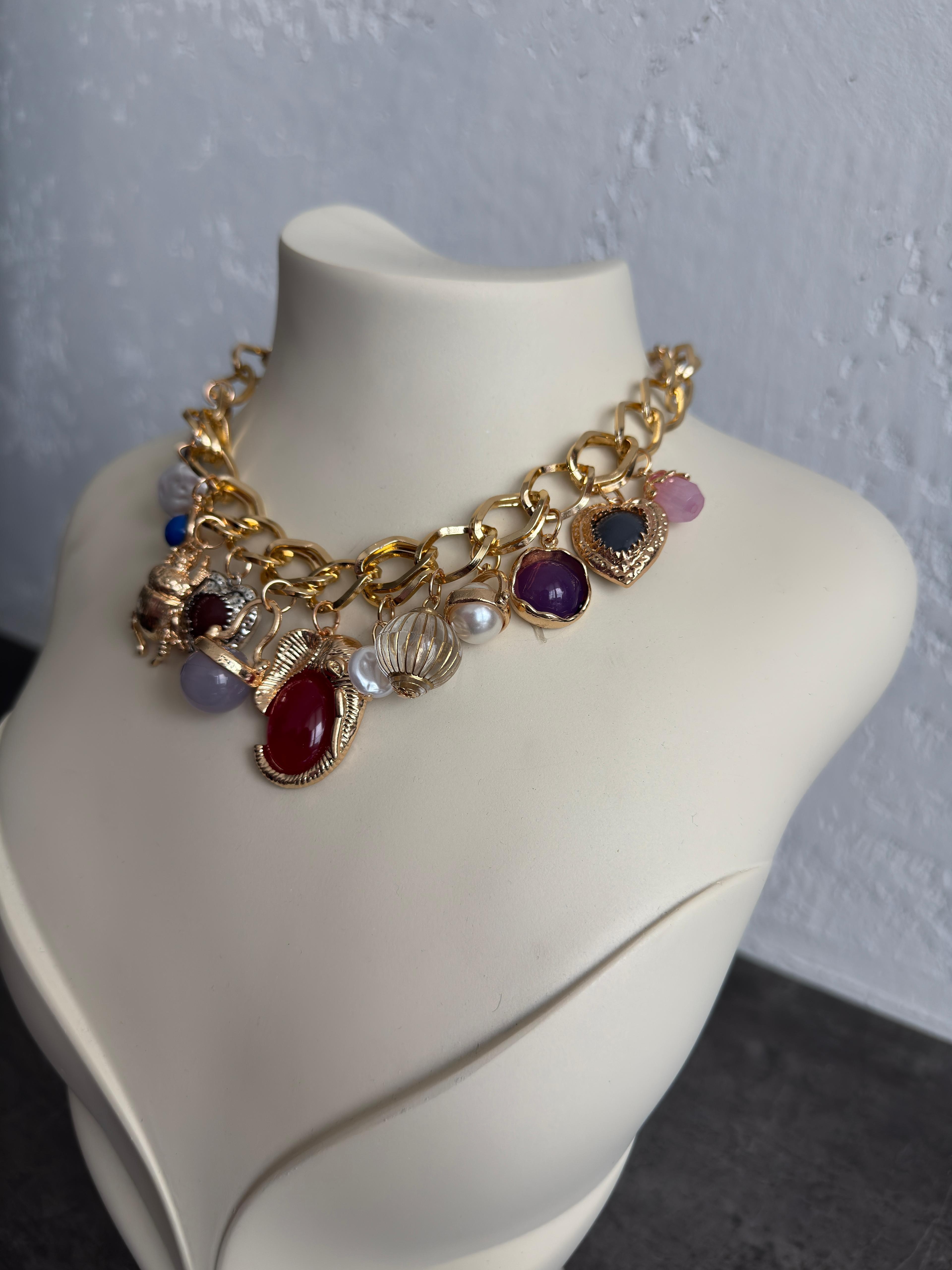 VİNTAGE CHARM KOLYE