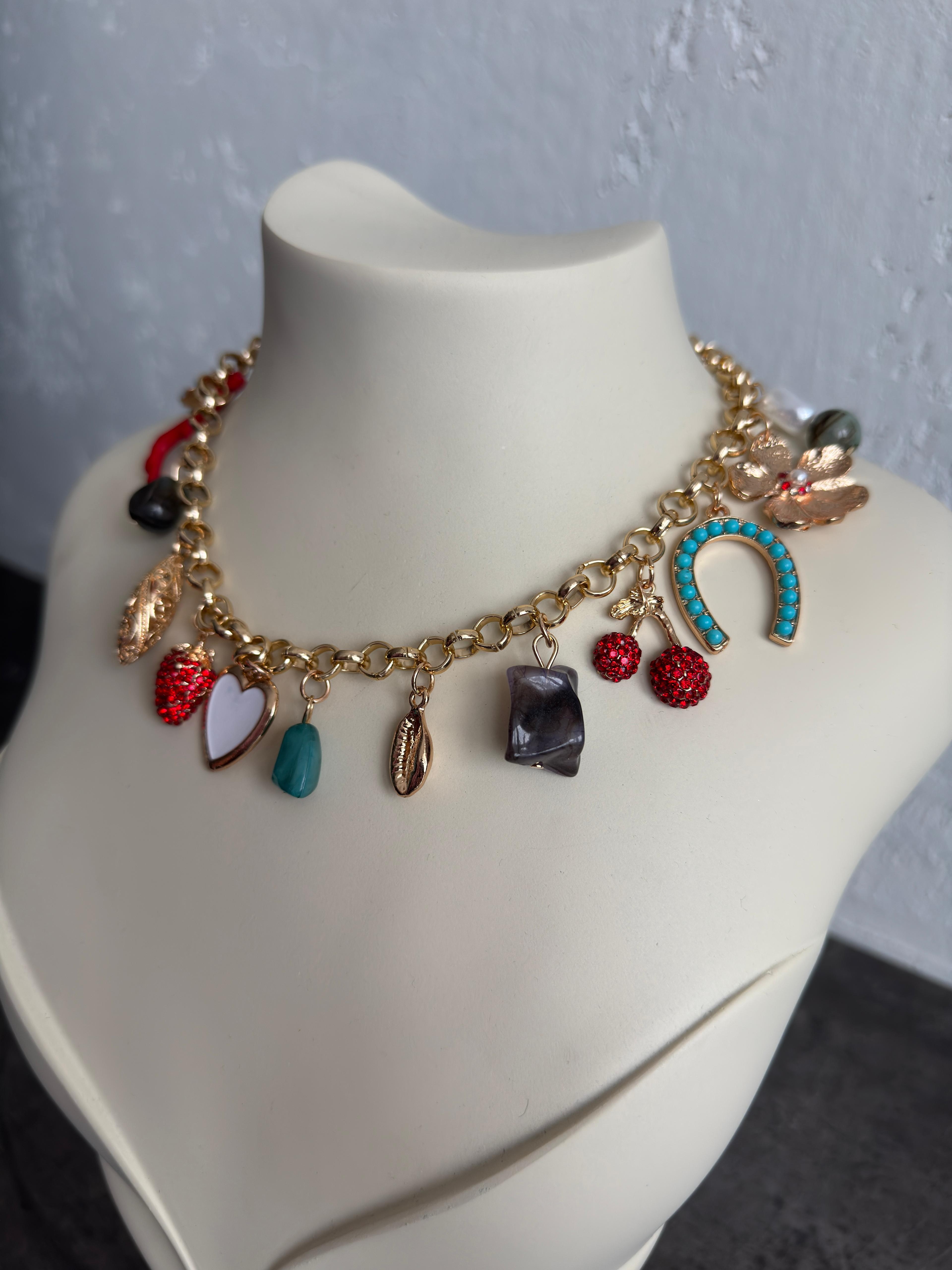 FİGÜRLÜ CHARM KOLYE