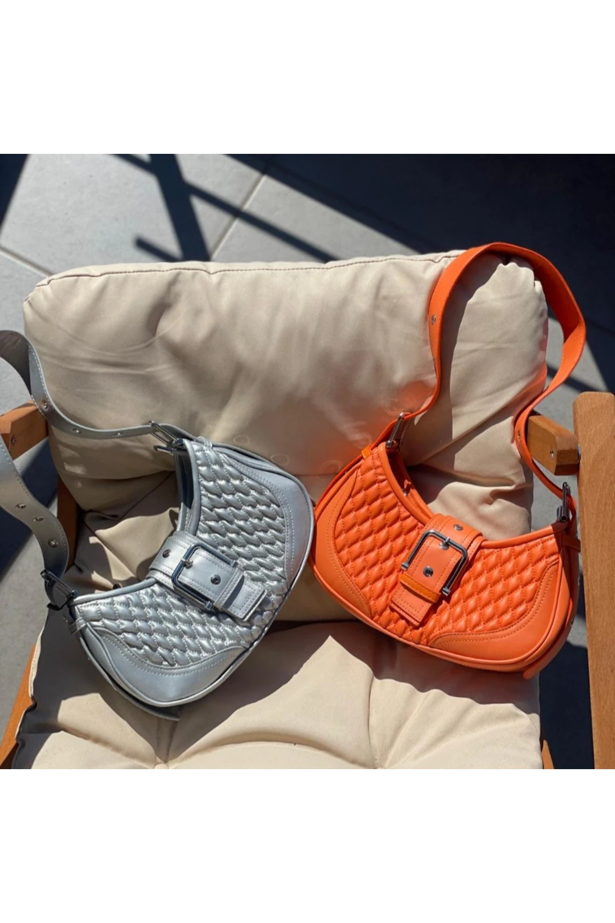 Twist & Tone - Gümüş Kadın Kol Çantası Juvis Bag