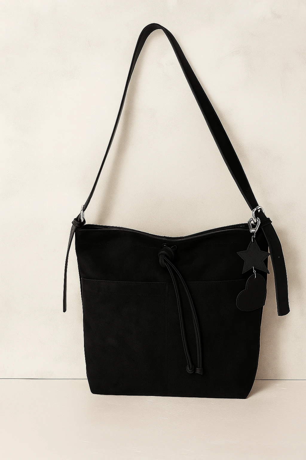 Juvis Bag Süet Kadın Kol Çantası Ayarlanabilir Saplı