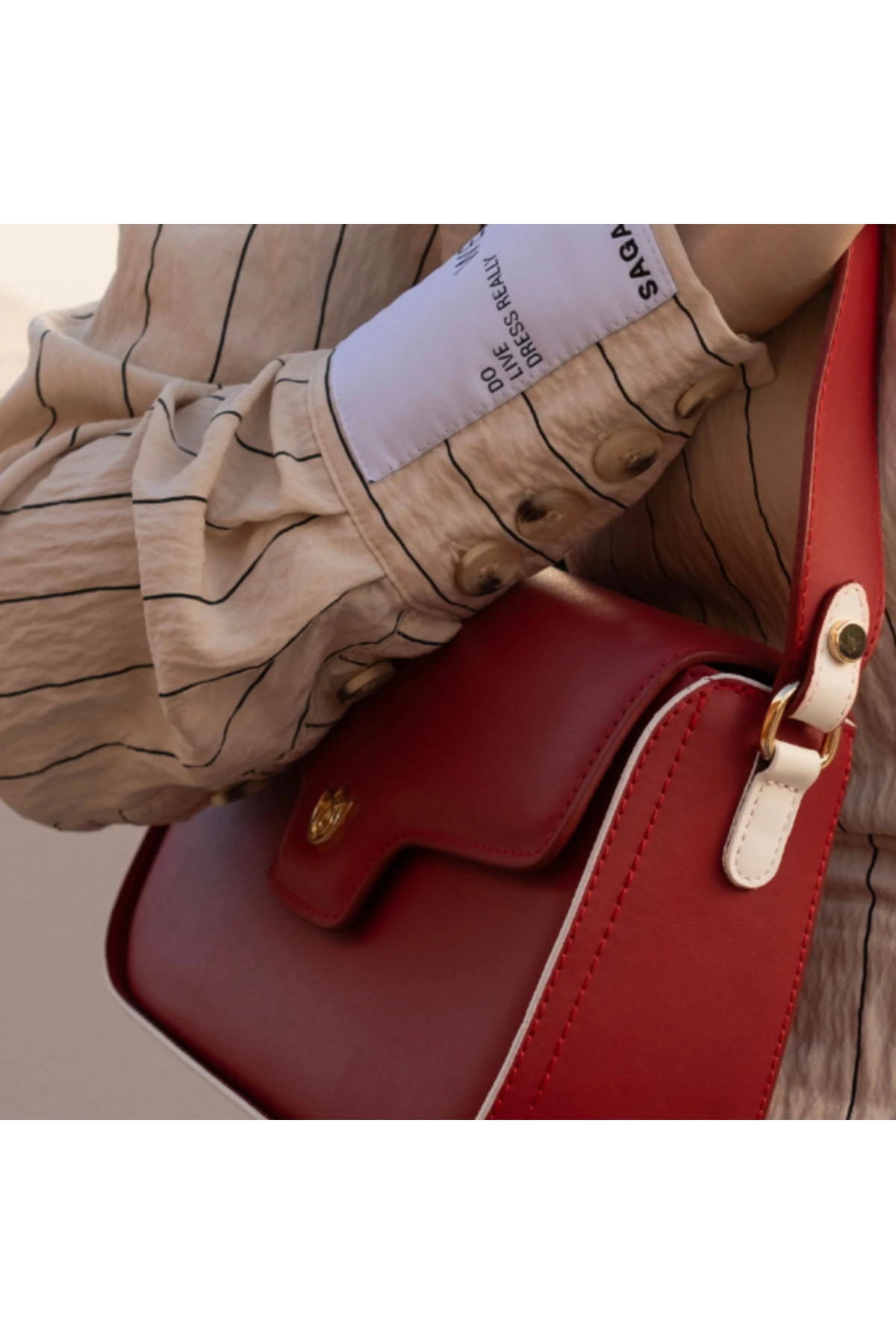 Candy Bloom - Kırmızı Kadın Kol Çantası Juvis Bag