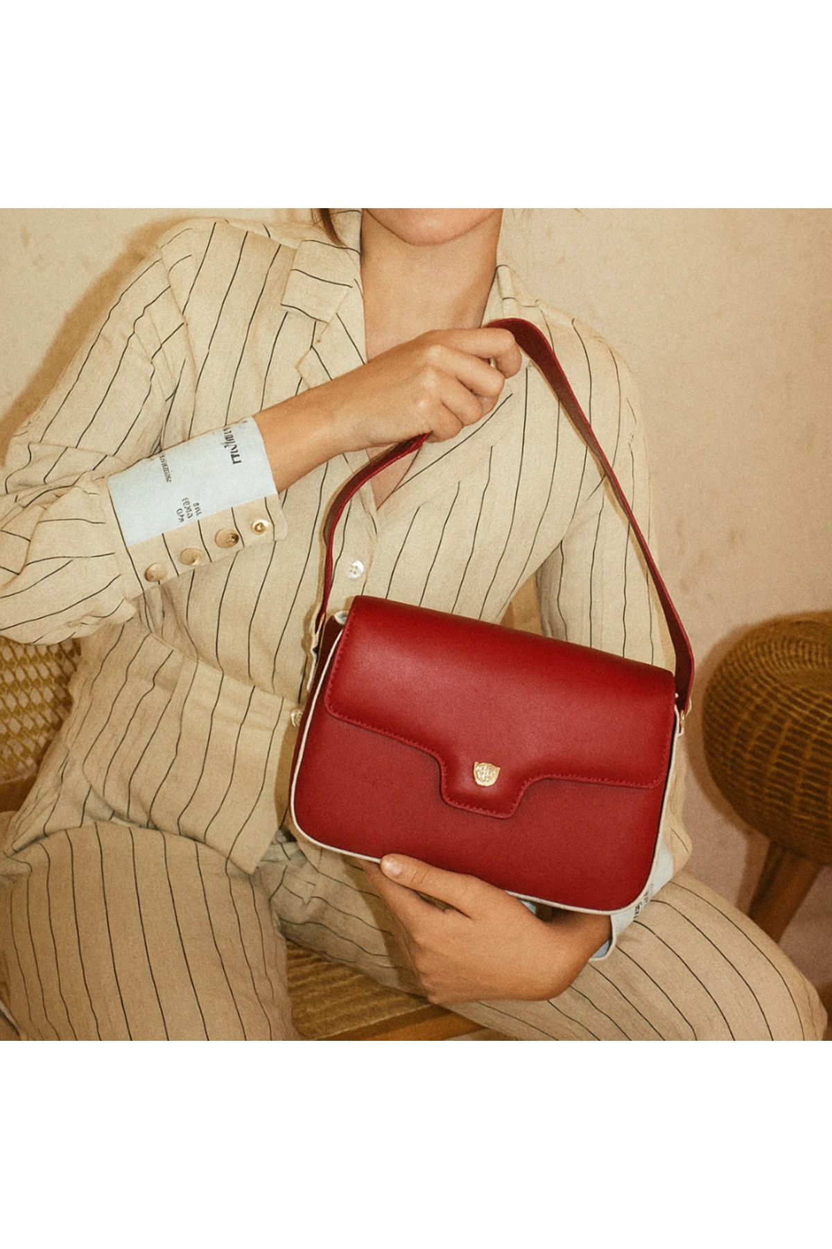 Candy Bloom - Kırmızı Kadın Kol Çantası Juvis Bag