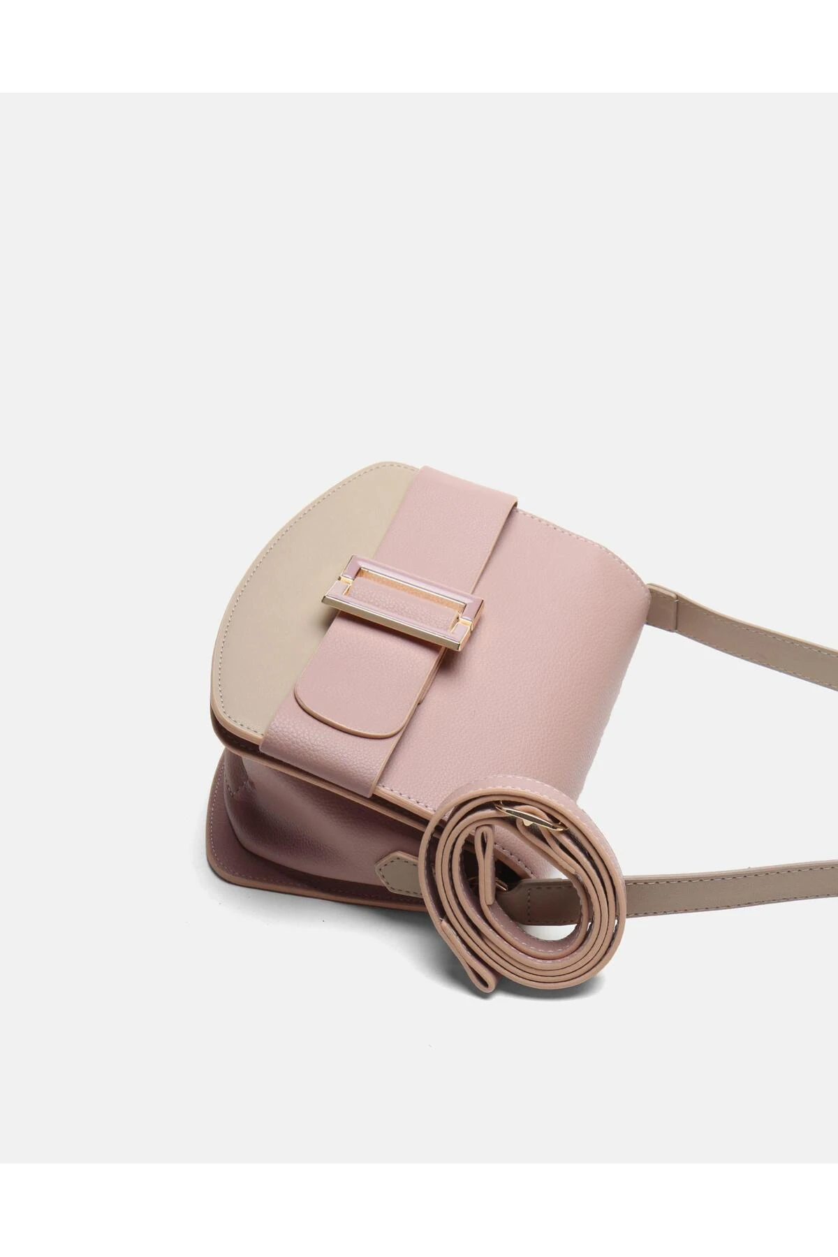 Belted Chic - Mavi Kadın Kol Çantası Juvis Bag