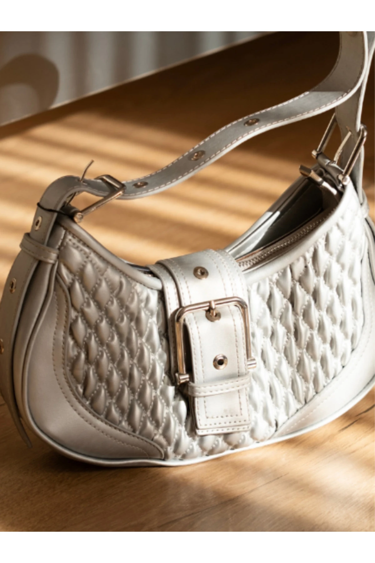 Twist & Tone - Gümüş Kadın Kol Çantası Juvis Bag