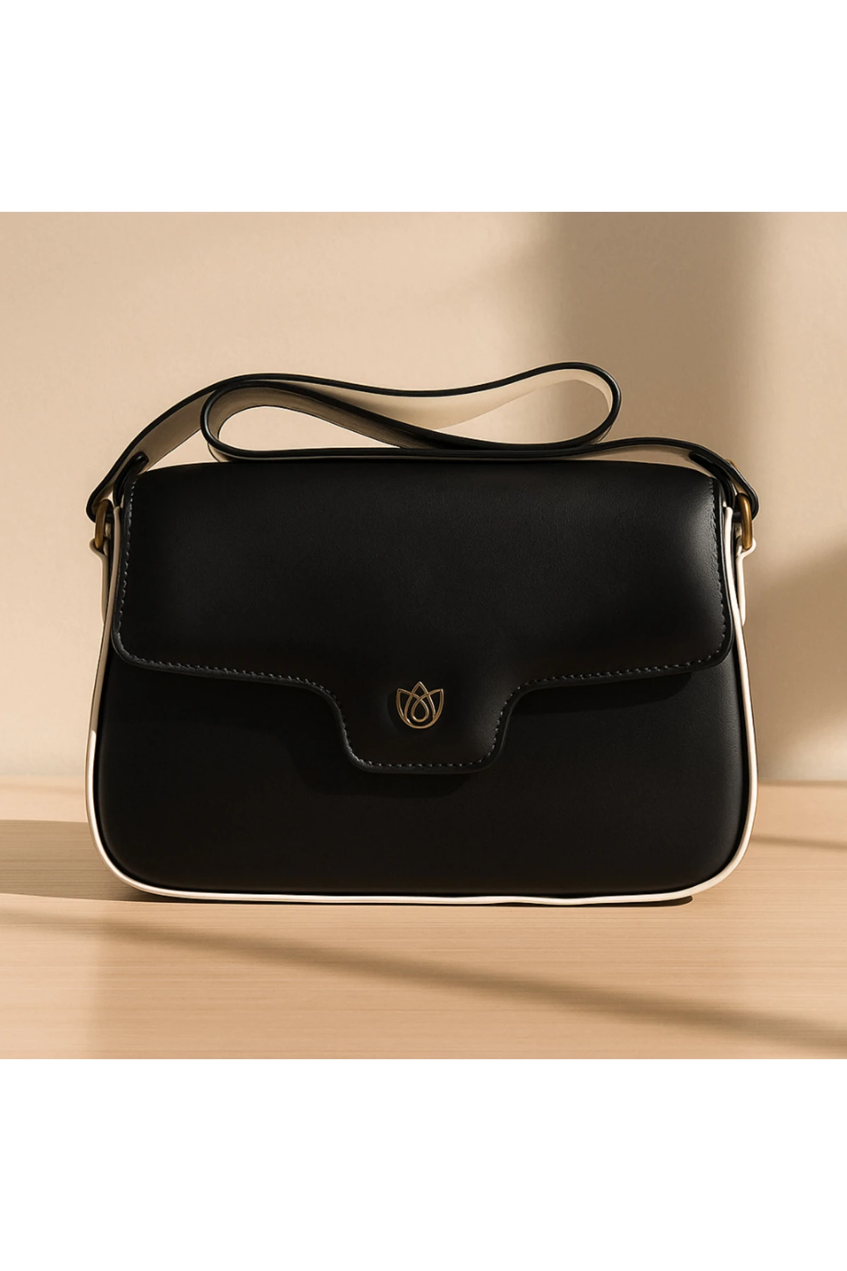 Candy Bloom - Kırmızı Kadın Kol Çantası Juvis Bag - Siyah