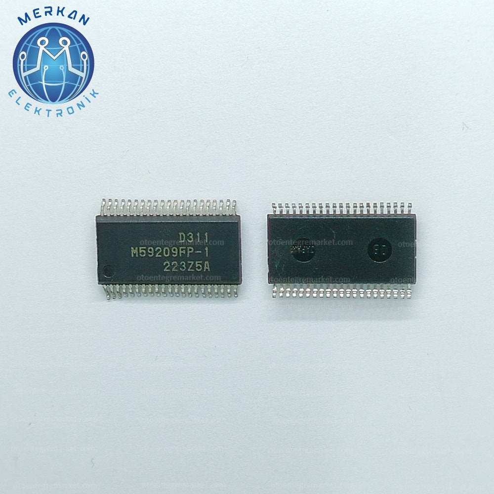 M59209FP-1 (SSOP-42-SMD) ORİJİNAL OTO BEYİN TAMİR ENTEGRELERİ MERKAN ELEKTRONİK