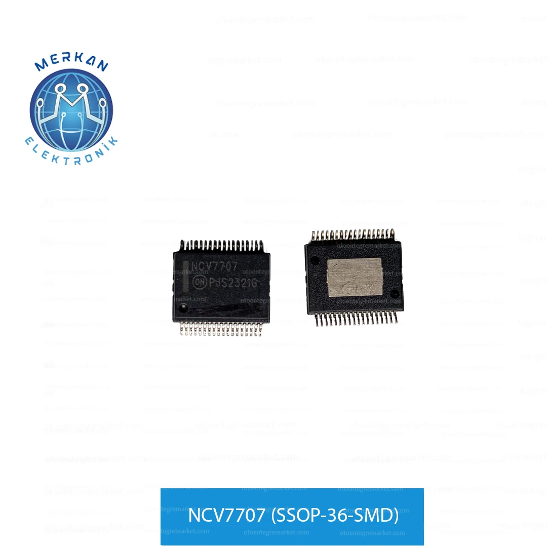 NCV7707 (SSOP-36-SMD) ORİJİNAL OTO BEYİN TAMİR ENTEGRELERİ MERKAN ELEKTRONİK