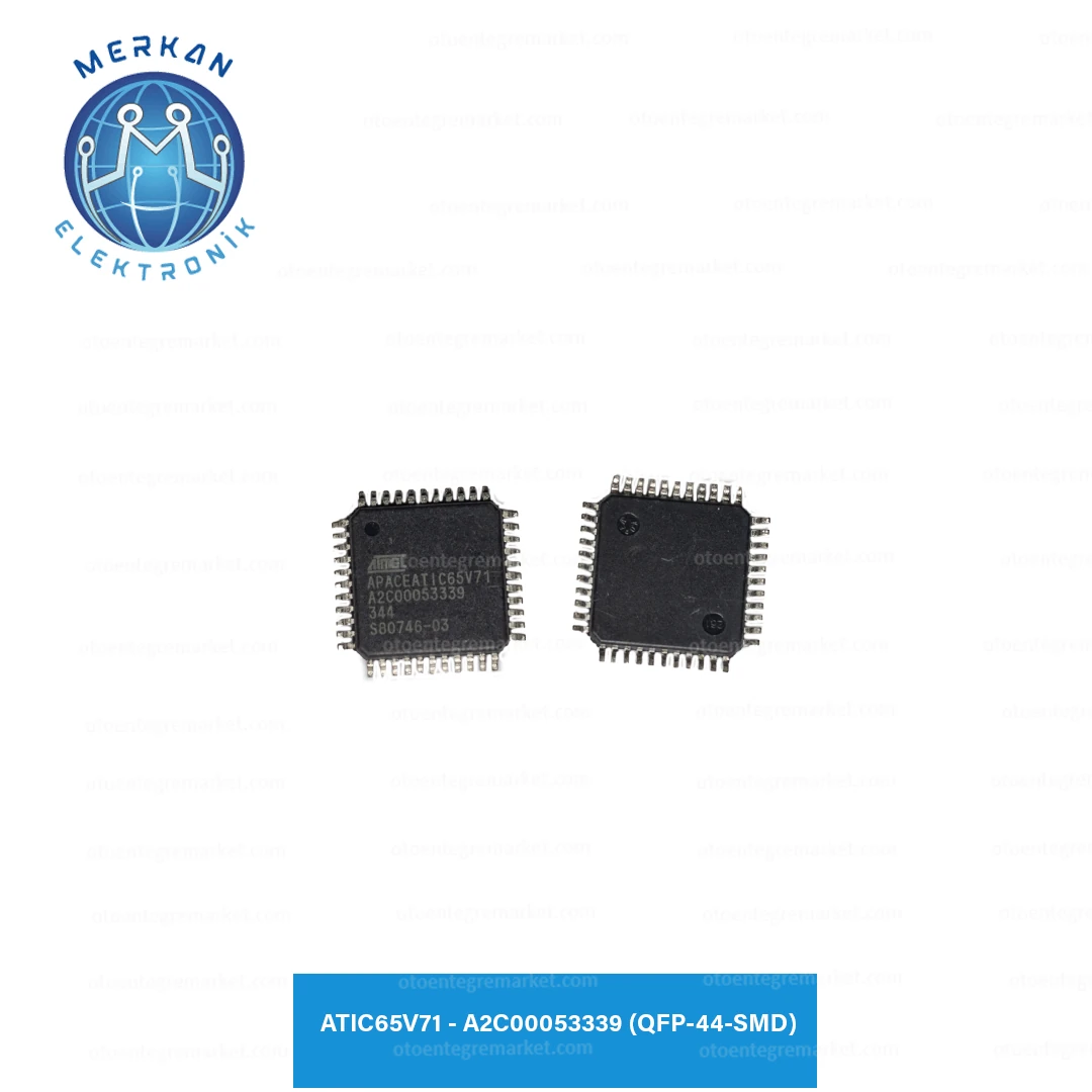 ATIC65V71 - A2C00053339 (QFP-44-SMD) ORİJİNAL OTO BEYİN TAMİR ENTEGRELERİ MERKAN ELEKTRONİK