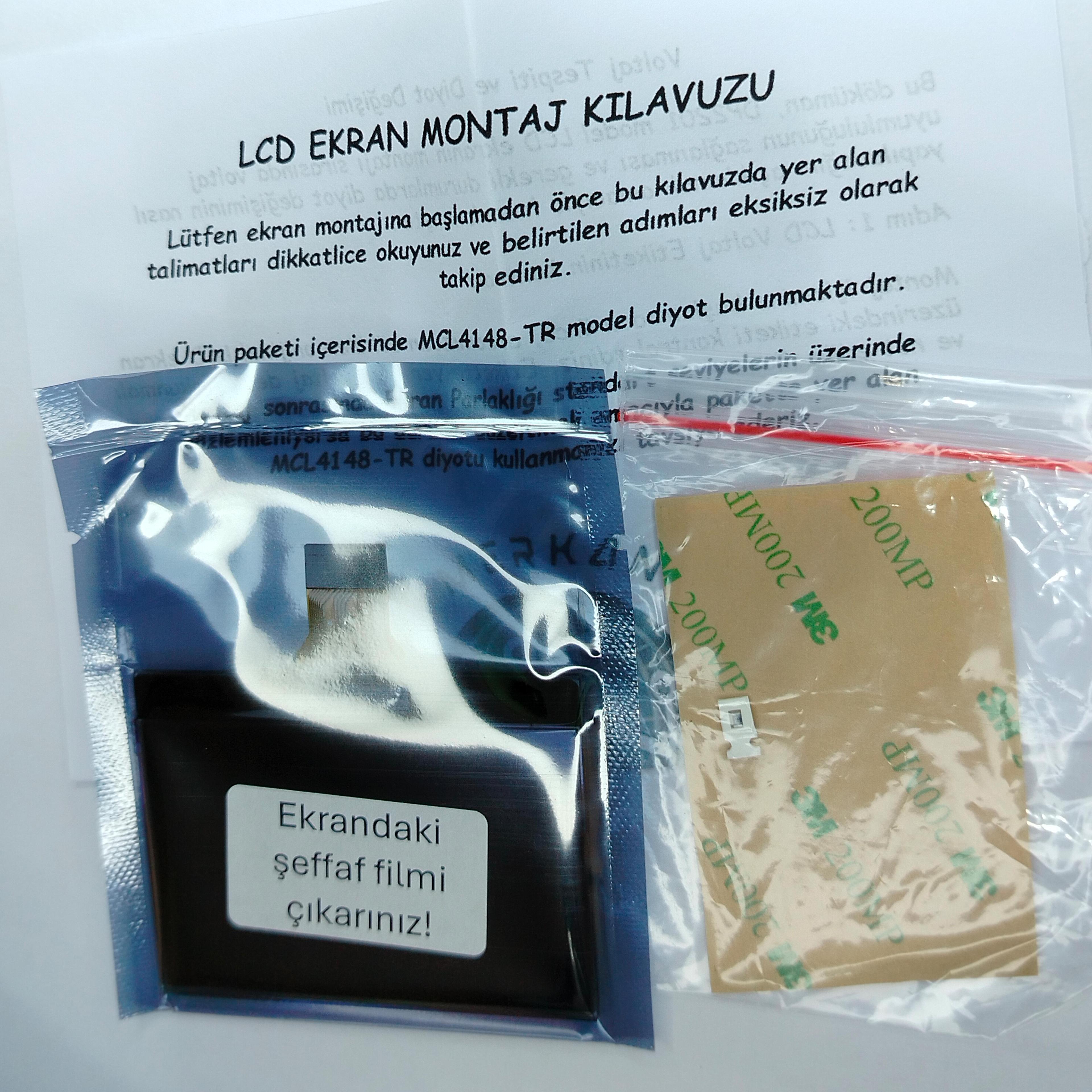 FORD C-MAX, GALAXY, KUGA LCD KİLOMETRE GÖSTERGE EKRANI