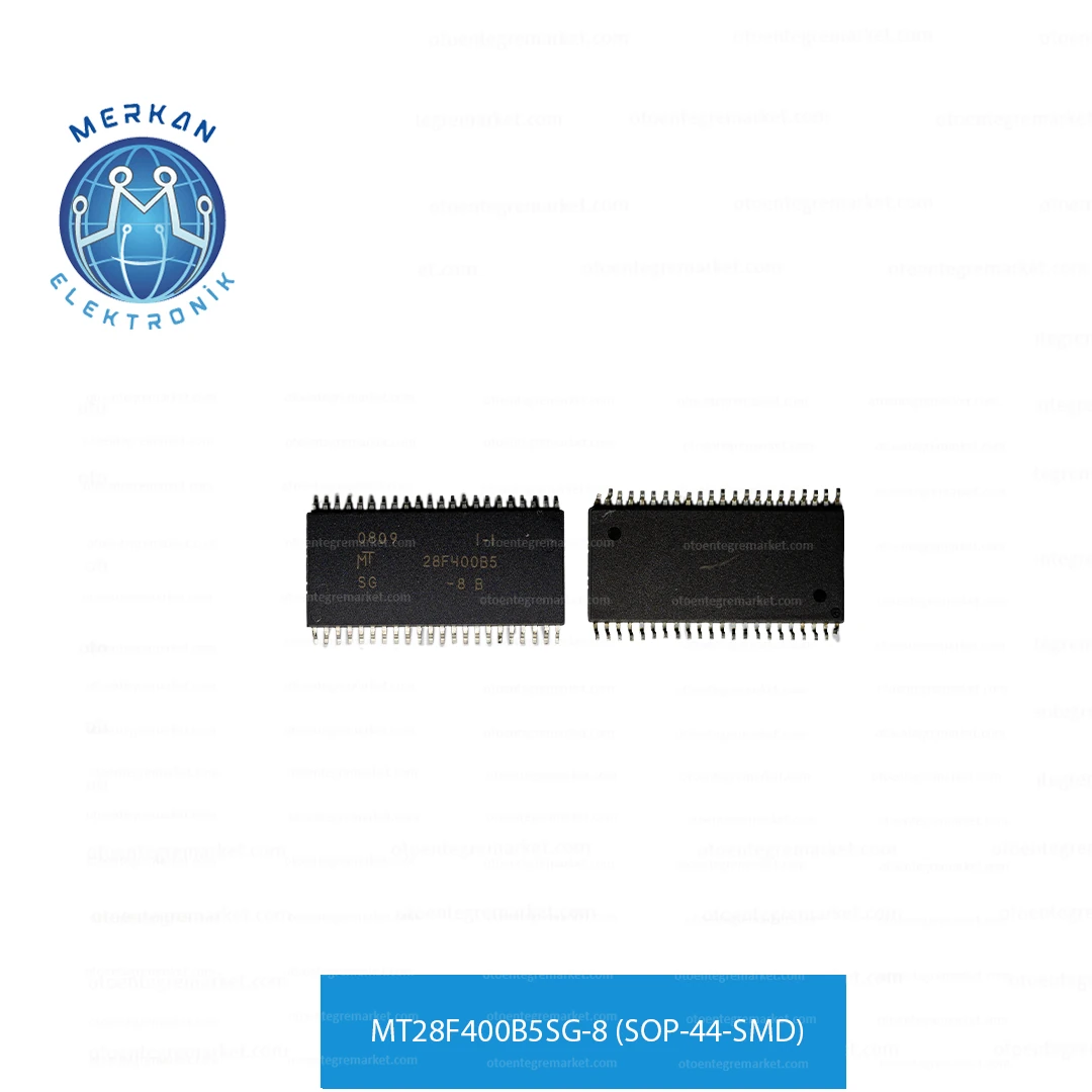 MT28F400B5SG-8 (SOP-44-SMD) ORİJİNAL OTO BEYİN TAMİR ENTEGRELERİ MERKAN ELEKTRONİK