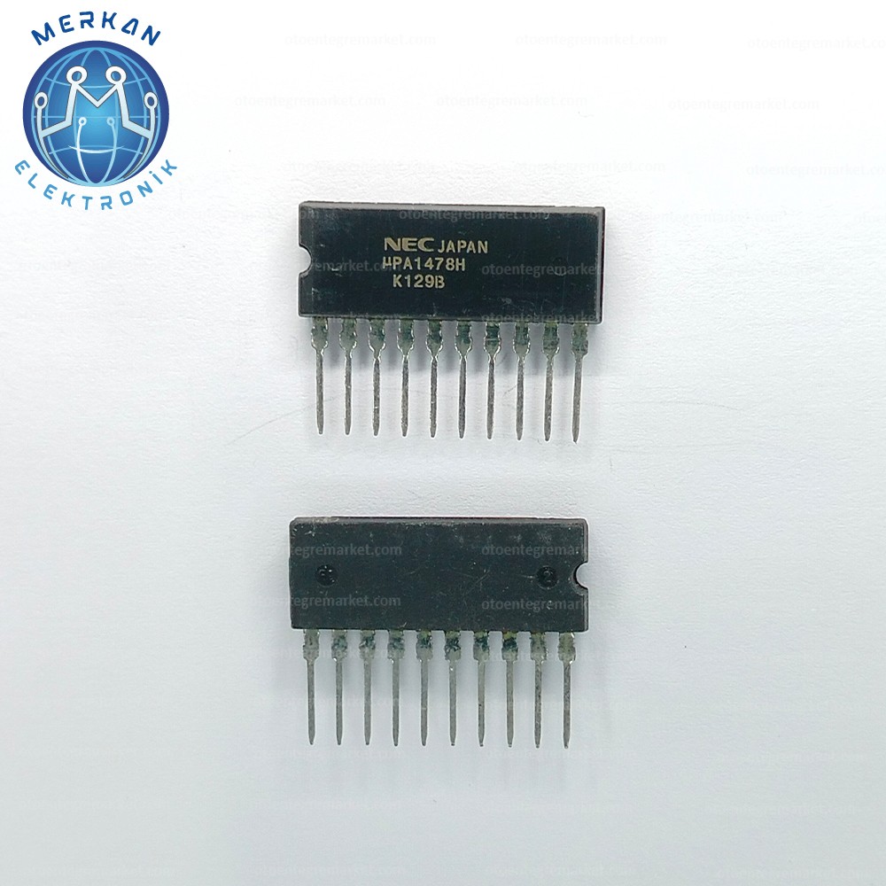 UPA1478H (ZİP-10) ORİJİNAL OTO BEYİN TAMİR ENTEGRELERİ MERKAN ELEKTRONİK