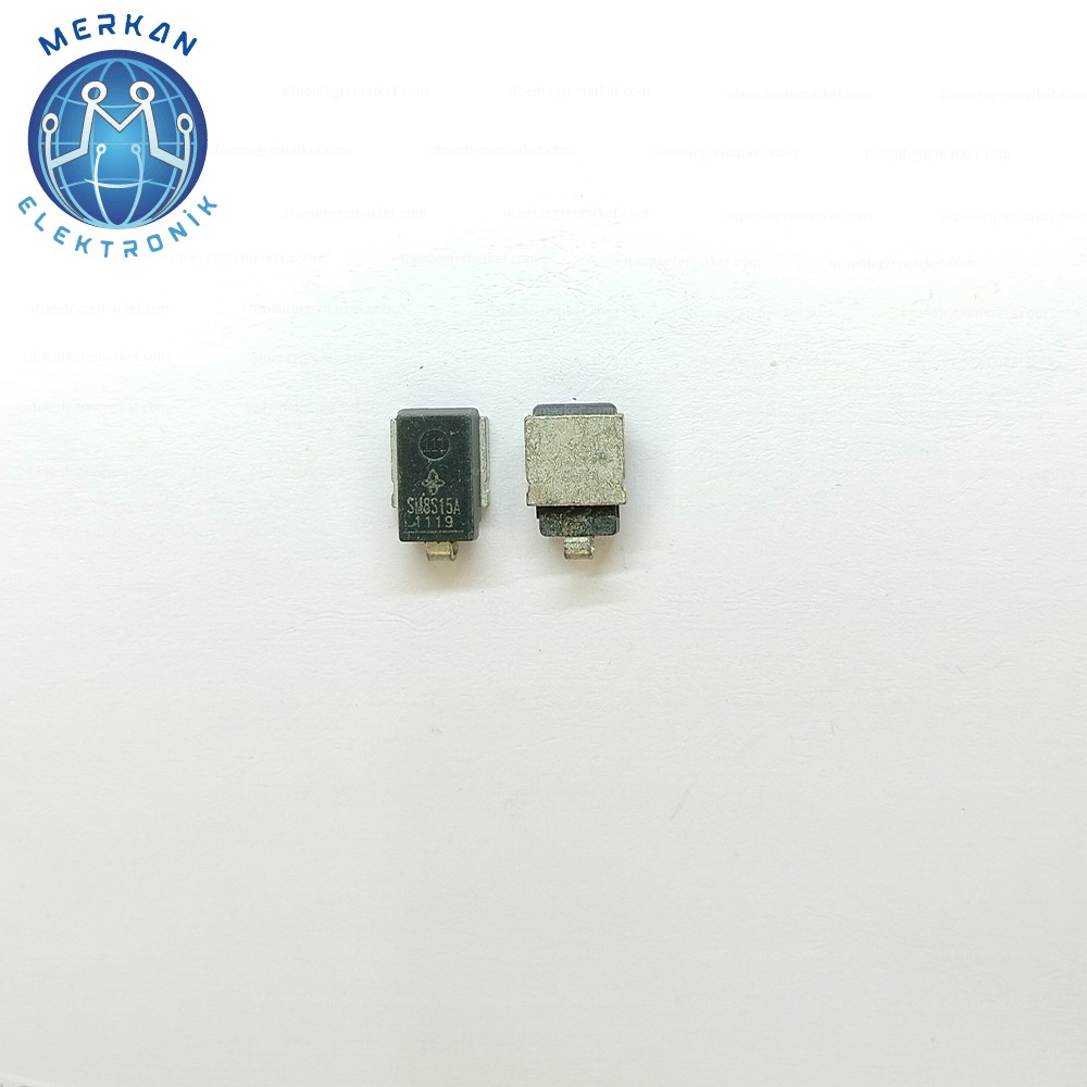SM8S15A-Vishay Semiconductors (DO-218AB) ORİJİNAL OTO BEYİN TAMİR ENTEGRELERİ MERKAN ELEKTRONİK