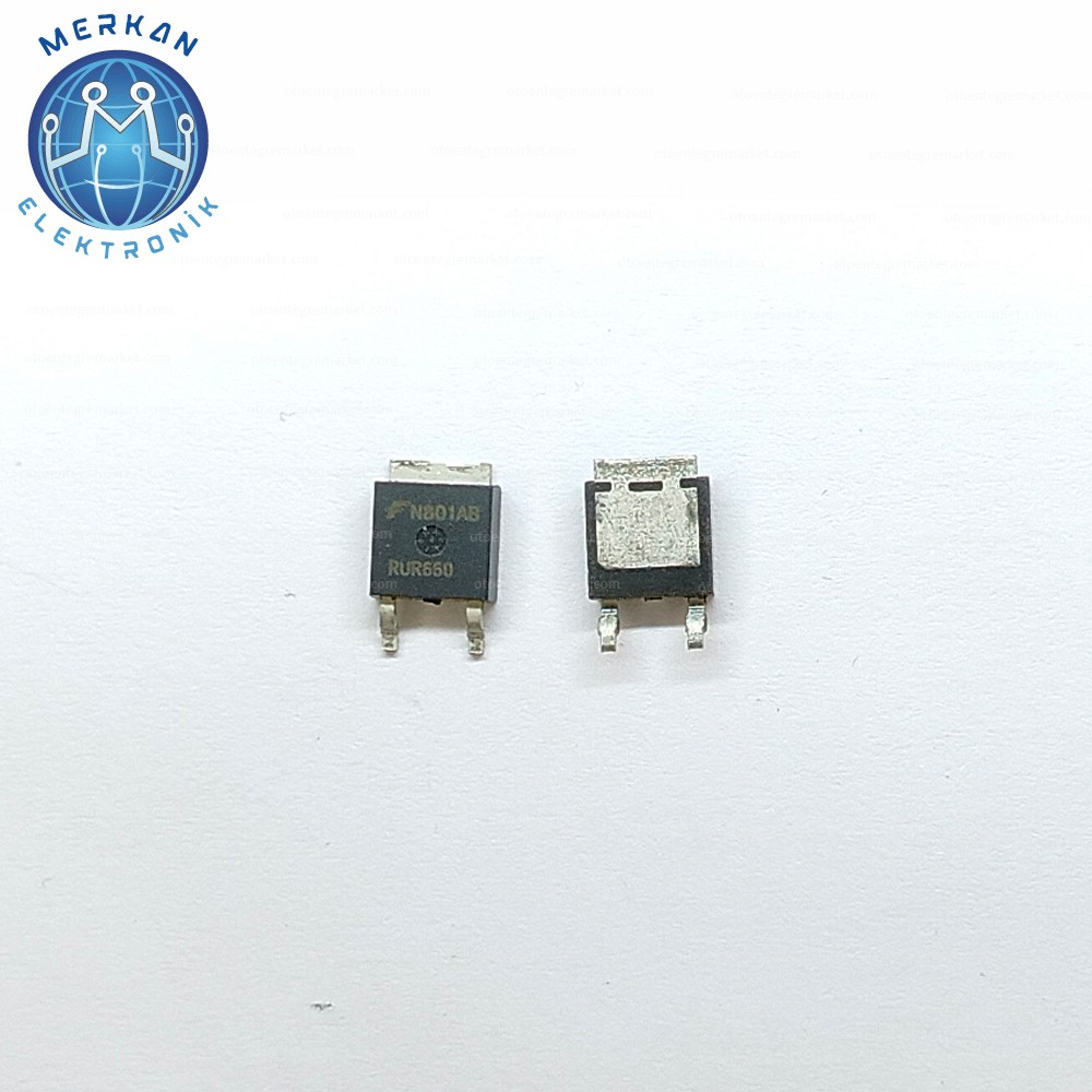 RUR660 (TO-252-SMD)  ORİJİNAL OTO BEYİN TAMİR ENTEGRELERİ MERKAN ELEKTRONİK