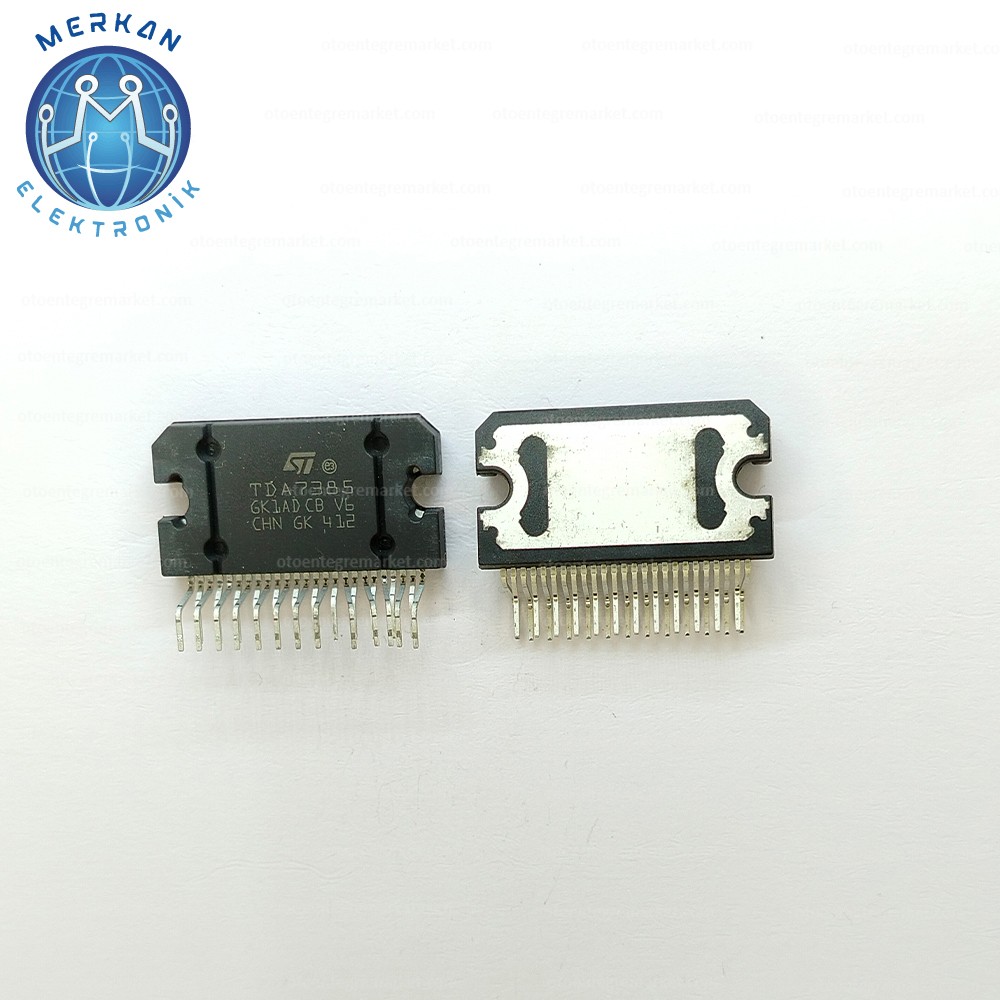 TDA7385 (Flexiwatt-25Pin-ZİP) ORİJİNAL OTO BEYİN TAMİR ENTEGRELERİ MERKAN ELEKTRONİK