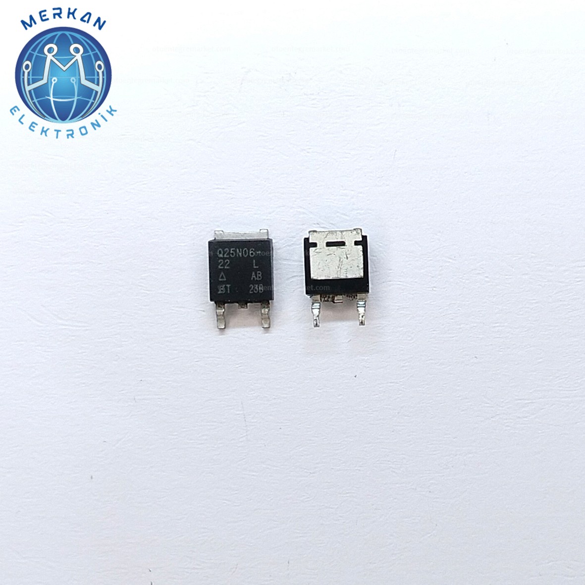 25N06 (TO-252-SMD) ORİJİNAL OTO BEYİN TAMİR ENTEGRELERİ MERKAN ELEKTRONİK