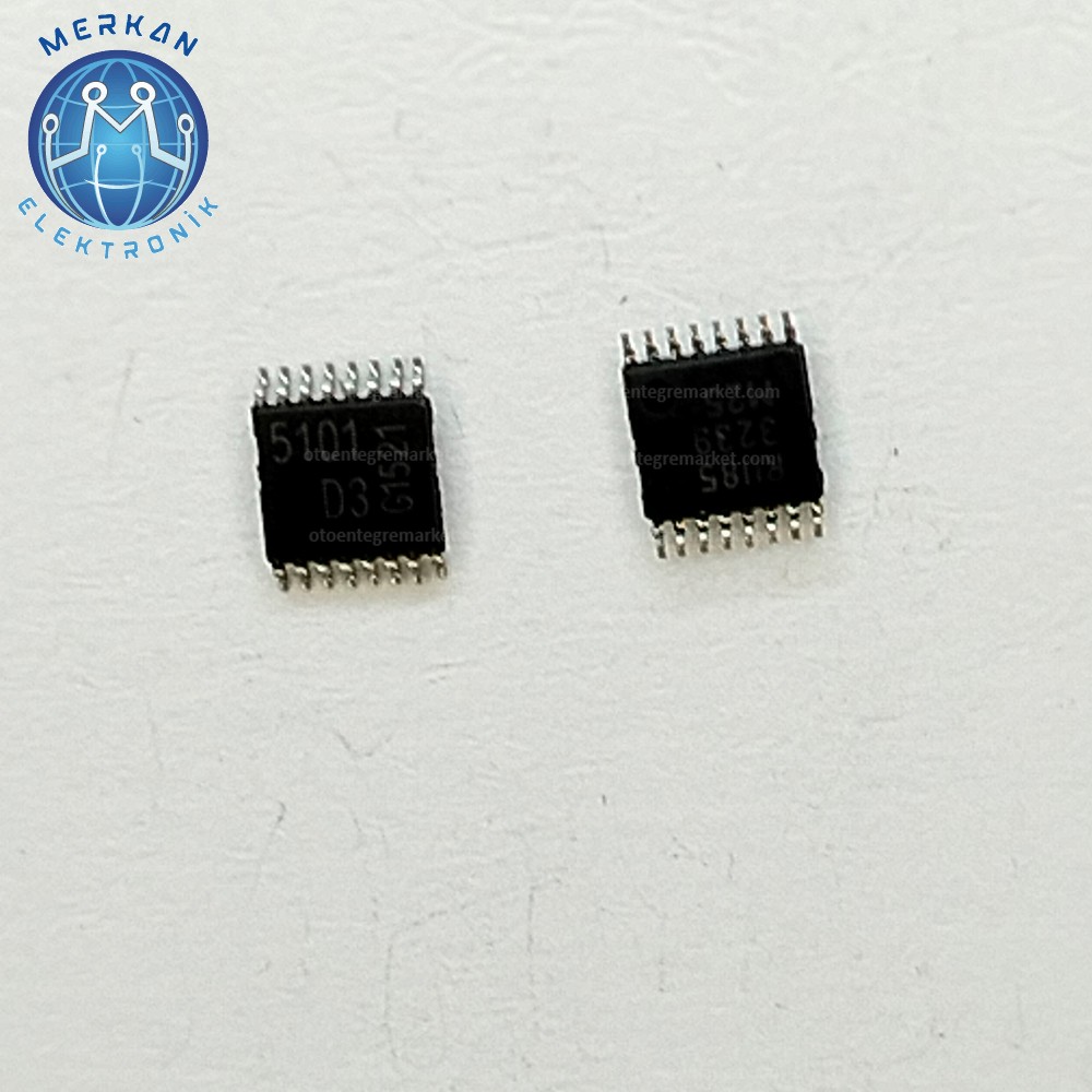 TDK5101 (P-TSSOP-16-SMD)   ORİJİNAL OTO BEYİN TAMİR ENTEGRELERİ MERKAN ELEKTRONİK