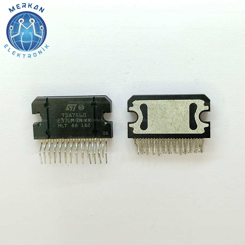 TDA7560 (ZİP-25) ORİJİNAL OTO BEYİN TAMİR ENTEGRELERİ MERKAN ELEKTRONİK