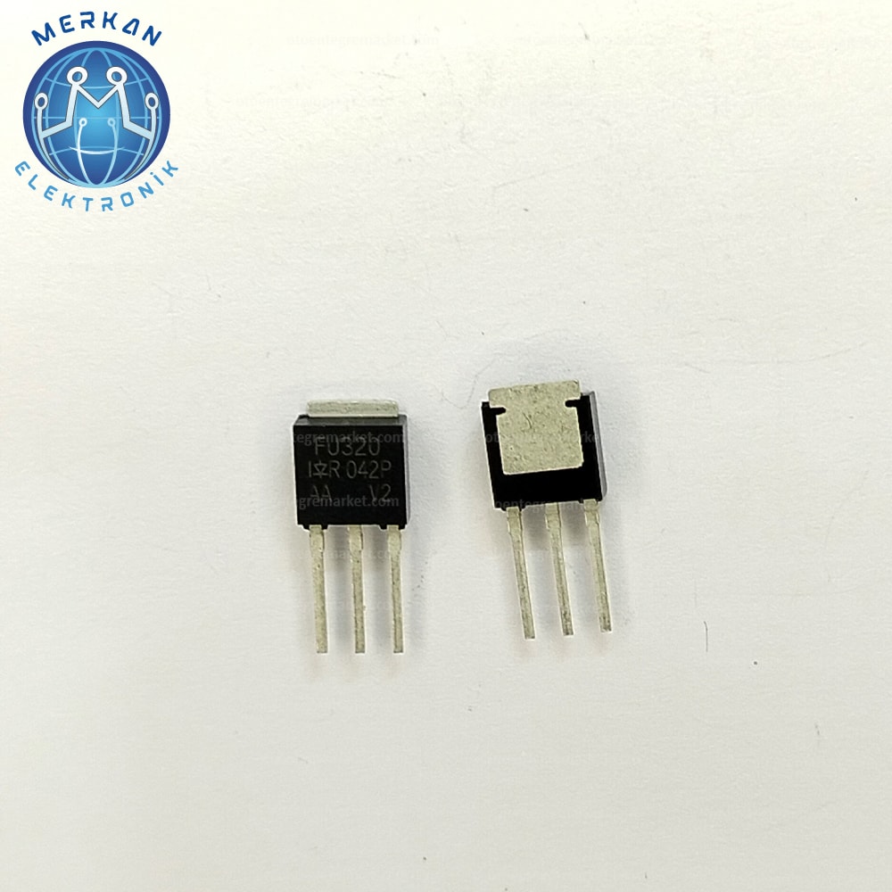 IRFU320 (ZİP-3)ORİJİNAL OTO BEYİN TAMİR ENTEGRELERİ MERKAN ELEKTRONİK