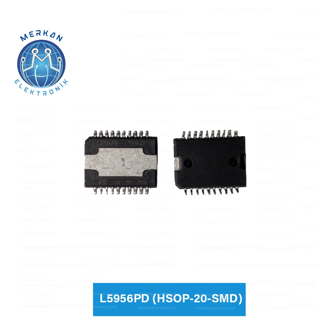 L5956PD (HSOP-20-SMD) ORİJİNAL OTO BEYİN TAMİR ENTEGRELERİ MERKAN ELEKTRONİK