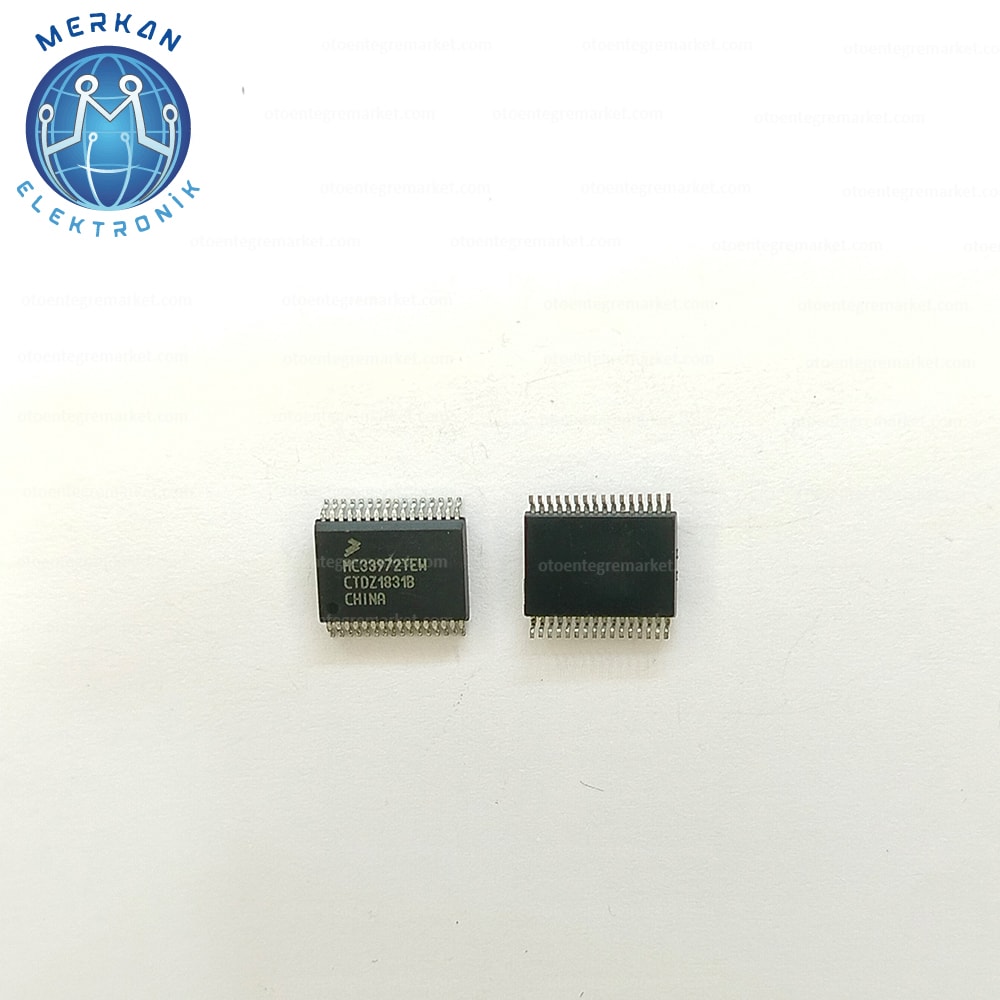 MC33972TEW (SOIC-32-SMD)ORİJİNAL OTO BEYİN TAMİR ENTEGRELERİ MERKAN ELEKTRONİK