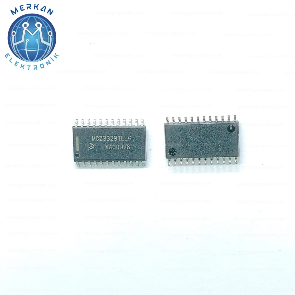 MCZ33291LEG (SOIC-24-SMD)ORİJİNAL OTO BEYİN TAMİR ENTEGRELERİ MERKAN ELEKTRONİK