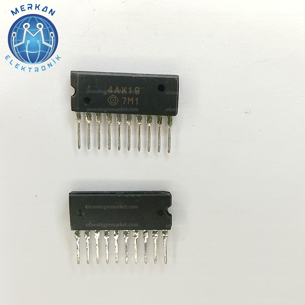 4AK19 (ZİP-10)ORİJİNAL OTO BEYİN TAMİR ENTEGRELERİ MERKAN ELEKTRONİK