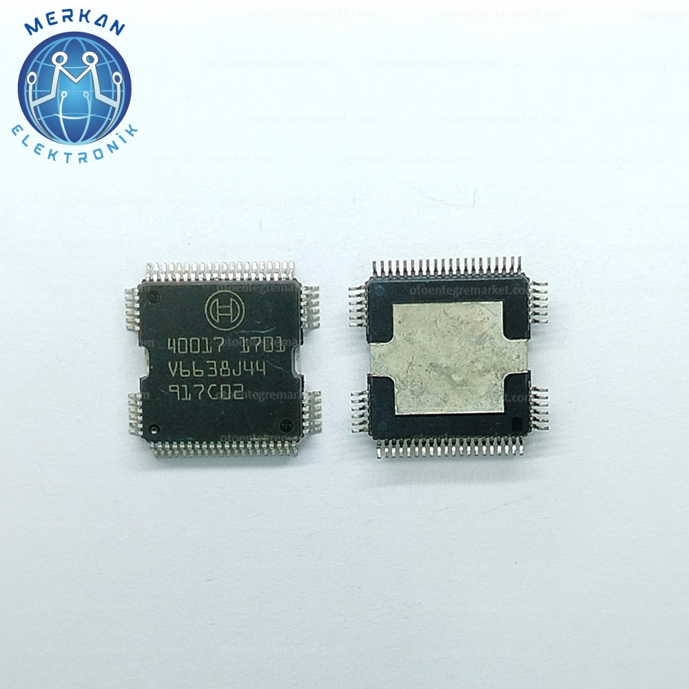 BOSCH 40017 (QFP-64-SMD) ORİJİNAL OTO BEYİN TAMİR ENTEGRELERİ MERKAN ELEKTRONİK