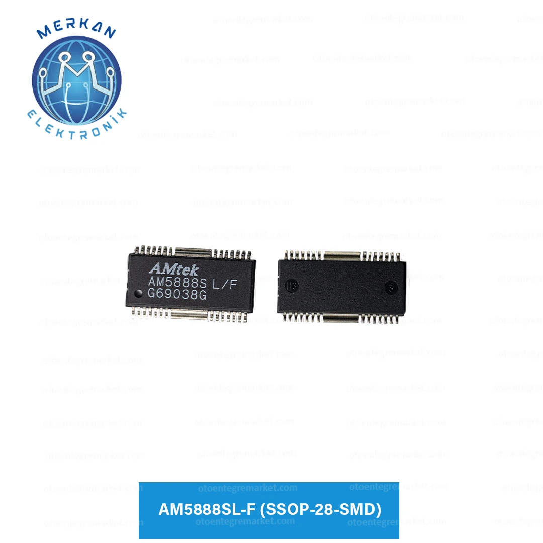 AM5888SL-F (SSOP-28-SMD) ORİJİNAL OTO BEYİN TAMİR ENTEGRELERİ MERKAN ELEKTRONİK