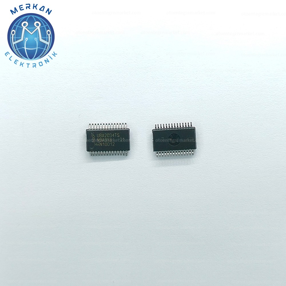 UBA2034TS (SSOP-28-SMD) ORİJİNAL OTO BEYİN TAMİR ENTEGRELERİ MERKAN ELEKTRONİK