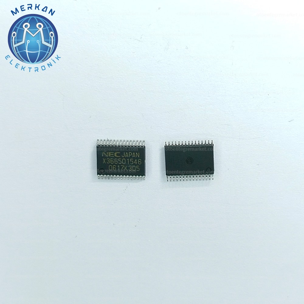 X366501546 (SSOP-30-SMD)ORİJİNAL OTO BEYİN TAMİR ENTEGRELERİ MERKAN ELEKTRONİK