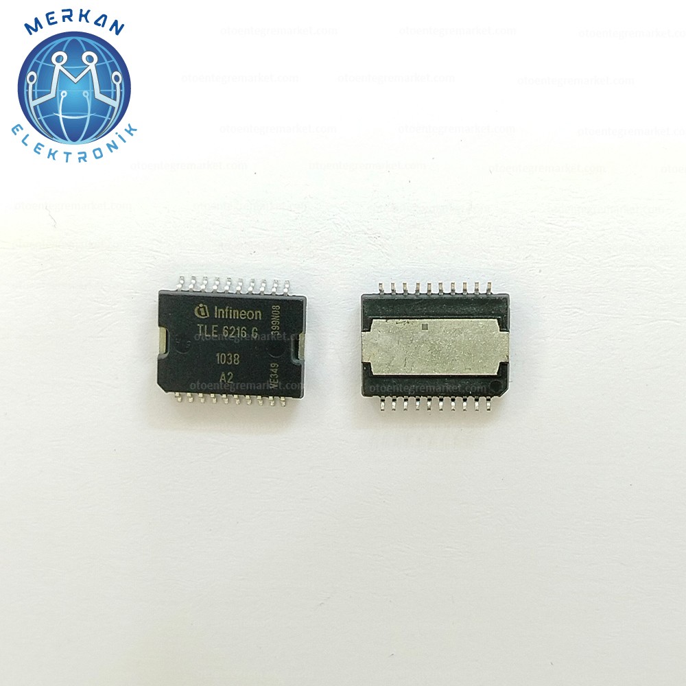 TLE6216 (P-DSO-20-12-SMD) ORİJİNAL OTO BEYİN TAMİR ENTEGRELERİ MERKAN ELEKTRONİK