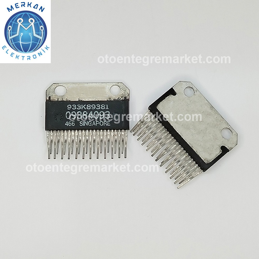09384093 (ZİP-23) ORİJİNAL OTO BEYİN TAMİR ENTEGRELERİ MERKAN ELEKTRONİK