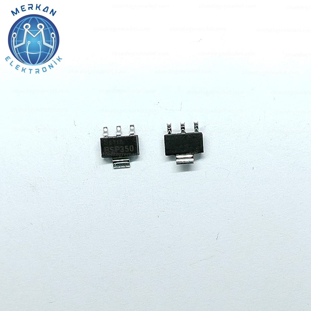 BSP350 (SOT-223-SMD) ORİJİNAL OTO BEYİN TAMİR ENTEGRELERİ MERKAN ELEKTRONİK