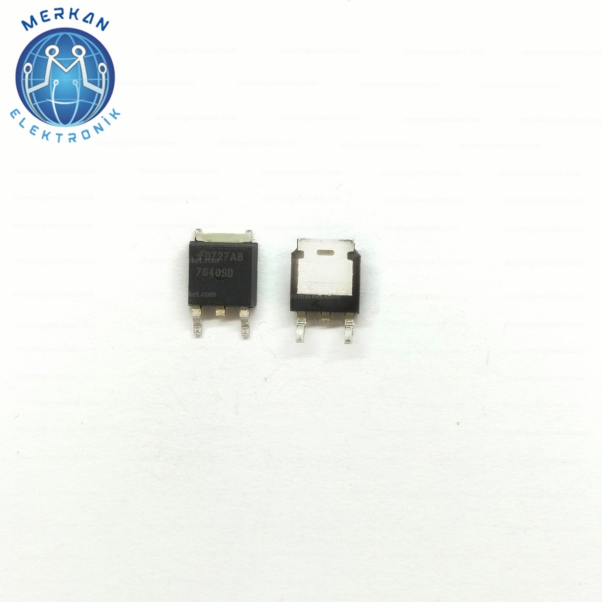 HUFA76409D3ST (TO-252-SMD) ORİJİNAL OTO BEYİN TAMİR ENTEGRELERİ MERKAN ELEKTRONİK