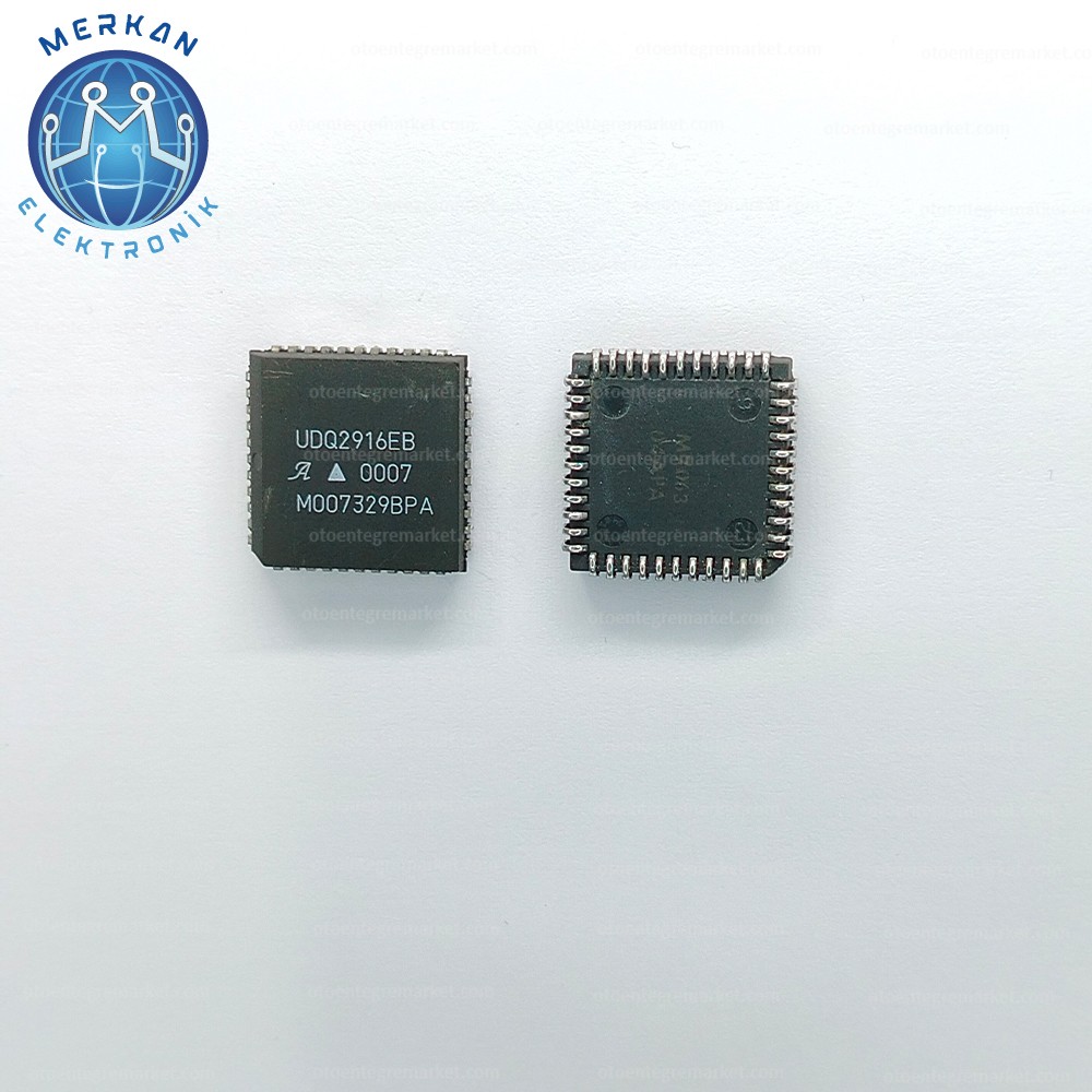 UDQ2916EB (PLCC-44) ORİJİNAL OTO BEYİN TAMİR ENTEGRELERİ MERKAN ELEKTRONİK