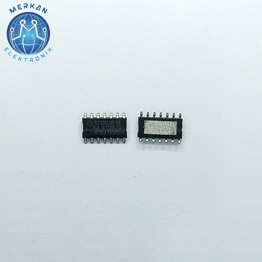 BTS5020-2E (SOP-14-SMD) ORİJİNAL OTO BEYİN TAMİR ENTEGRELERİ MERKAN ELEKTRONİK