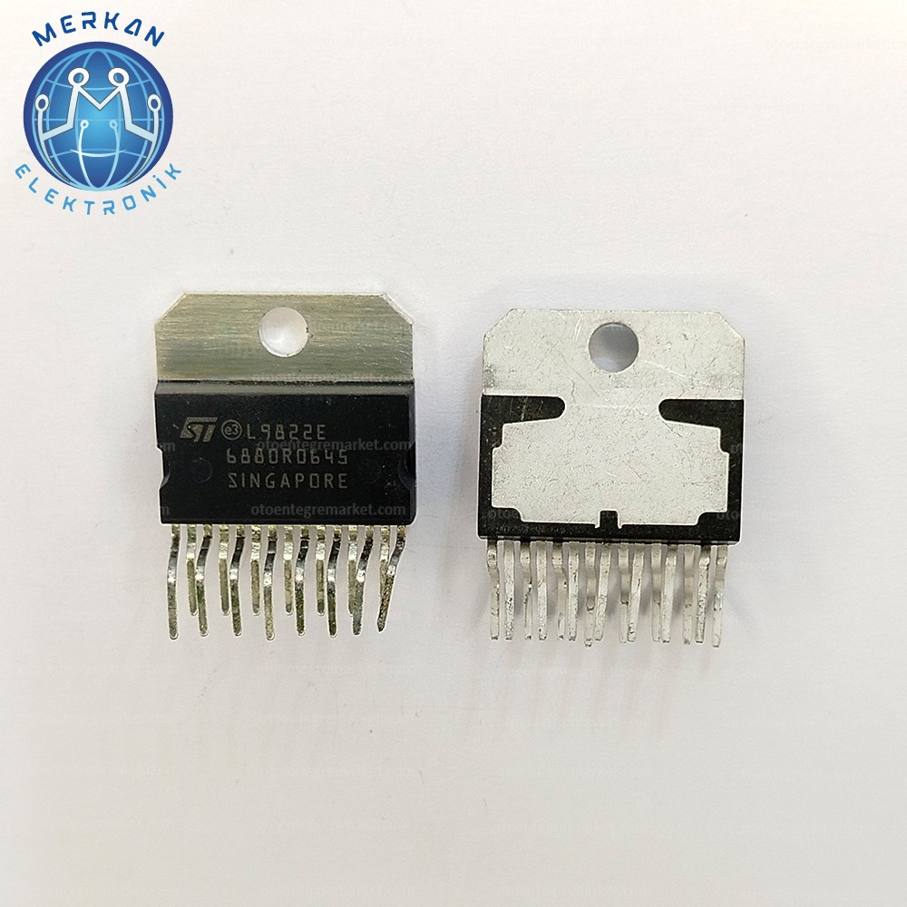 L9822E (ZİP-15)ORİJİNAL OTO BEYİN TAMİR ENTEGRELERİ MERKAN ELEKTRONİK