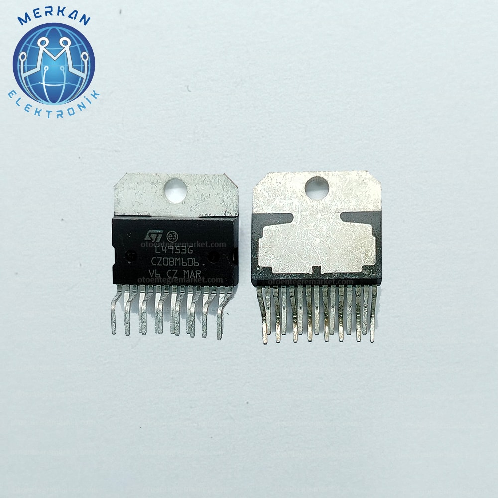 L4953G (ZİP-15) ORİJİNAL OTO BEYİN TAMİR ENTEGRELERİ MERKAN ELEKTRONİK