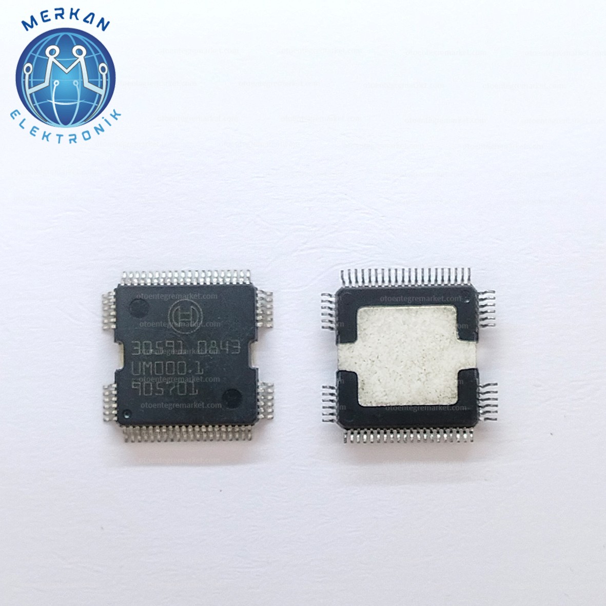 BOSCH 30591 (QFP-64-SMD) ORİJİNAL OTO BEYİN TAMİR ENTEGRELERİ MERKAN ELEKTRONİK