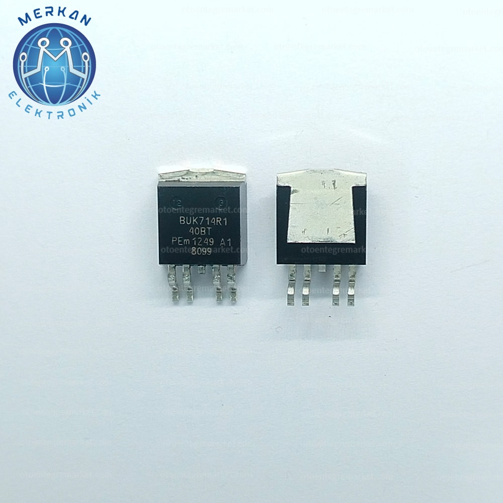 BUK714R1-40BT (TO-263-SMD) ORİJİNAL OTO BEYİN TAMİR ENTEGRELERİ MERKAN ELEKTRONİK