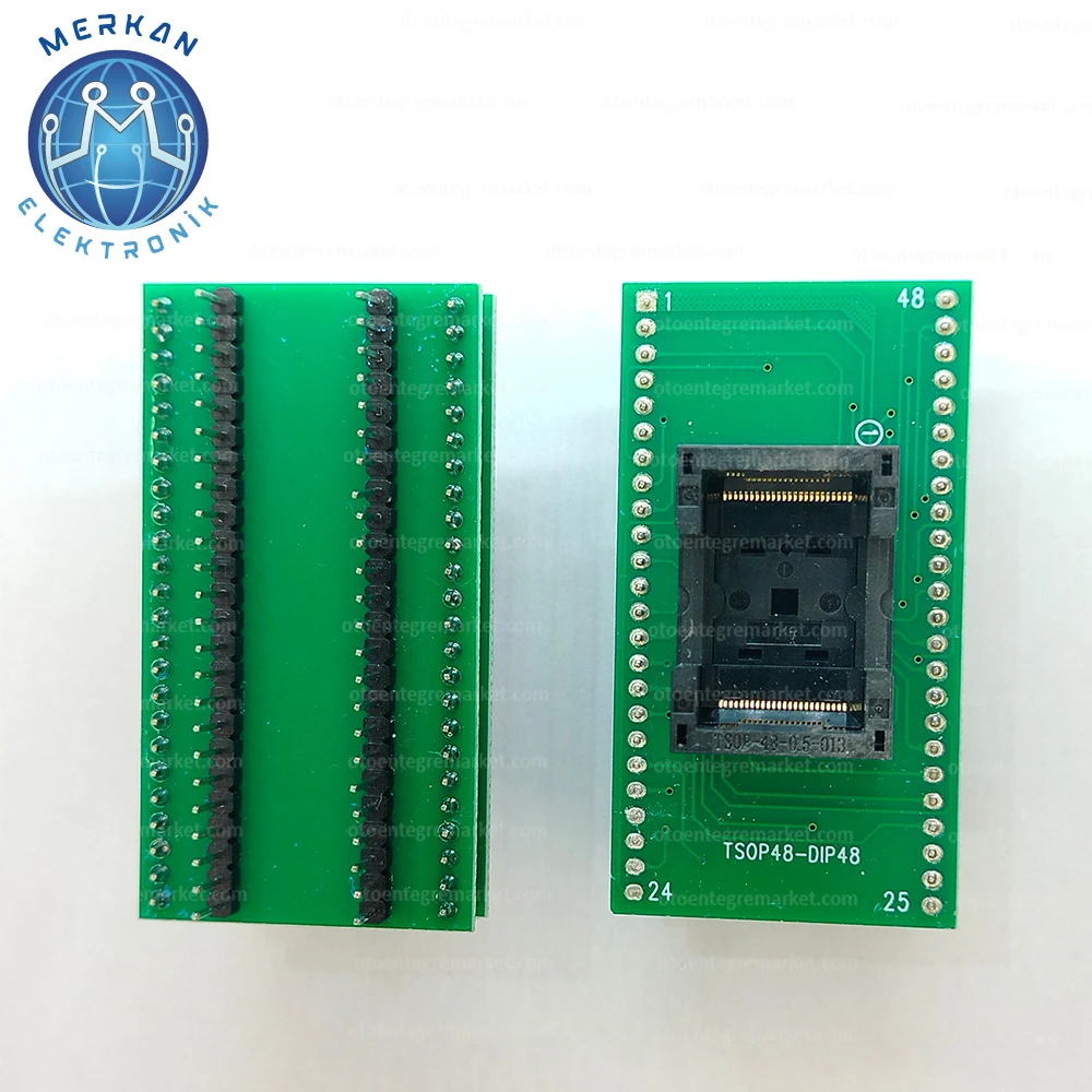 ADAPTÖR YAYLI PROGRAM ADAPTÖRÜ TSOP48 to DIP48