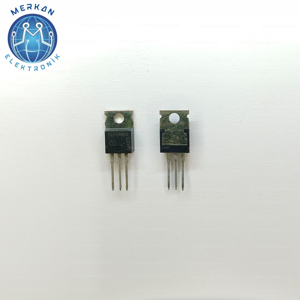 SGP04N60 600V- 4A- 2.3V ORİJİNAL OTO BEYİN TAMİR ENTEGRELERİ MERKAN ELEKTRONİK