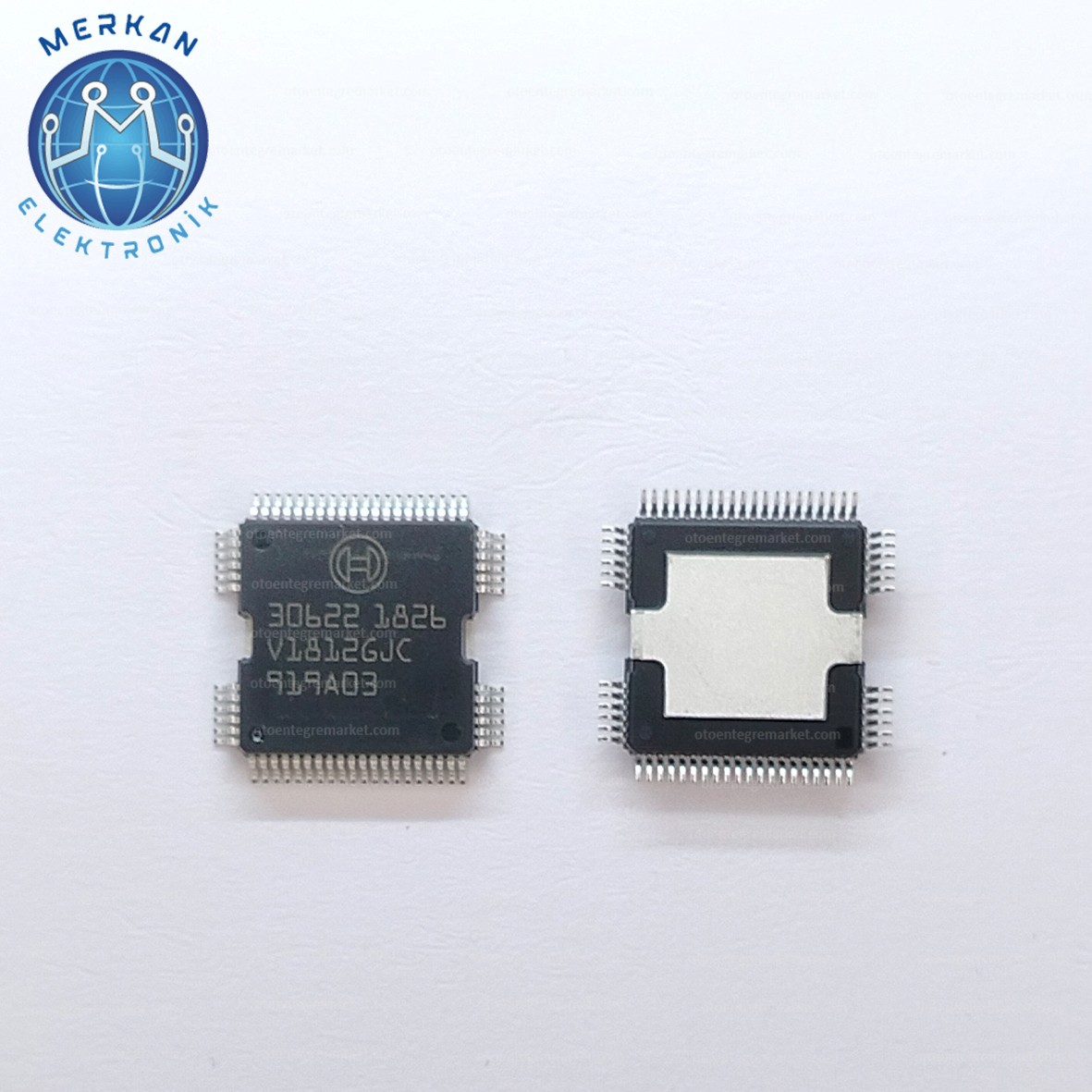 BOSCH 30622 (QFP-64-SMD) ORİJİNAL OTO BEYİN TAMİR ENTEGRELERİ MERKAN ELEKTRONİK