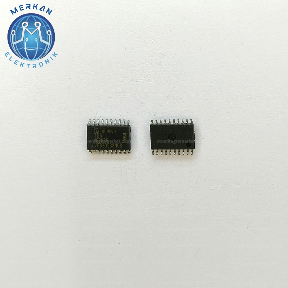 TDA16888G (SOP-20-SMD) ORİJİNAL OTO BEYİN TAMİR ENTEGRELERİ MERKAN ELEKTRONİK