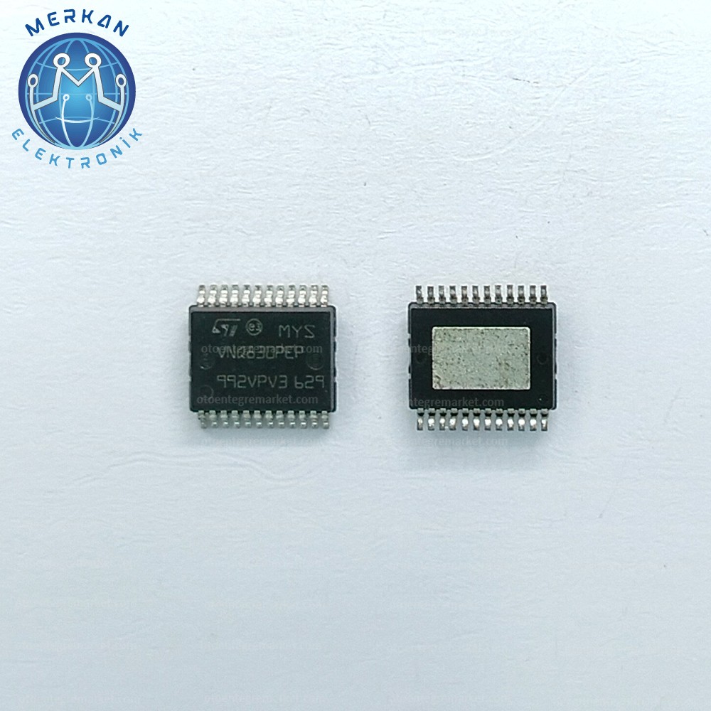 VNQ830PEP (SSOP-24-SMD) ORİJİNAL OTO BEYİN TAMİR ENTEGRELERİ MERKAN ELEKTRONİK