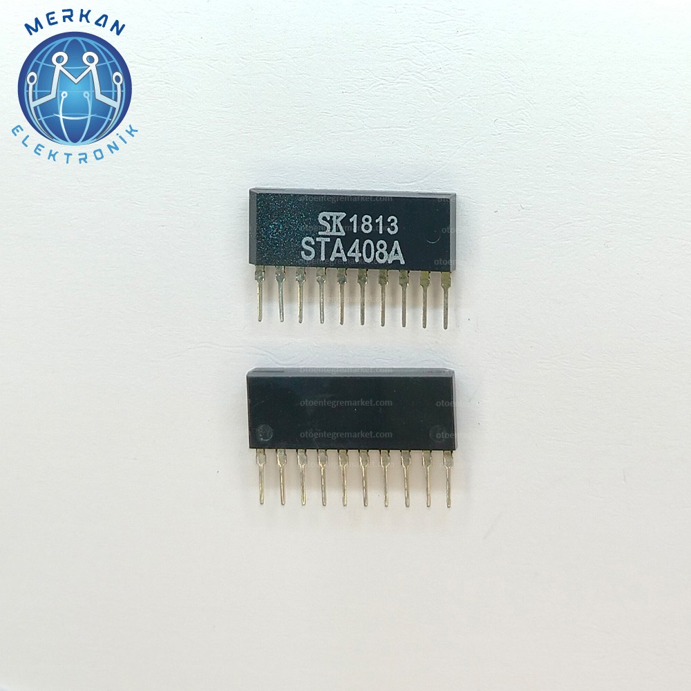 STA408A (ZİP-10) ORİJİNAL OTO BEYİN TAMİR ENTEGRELERİ MERKAN ELEKTRONİK